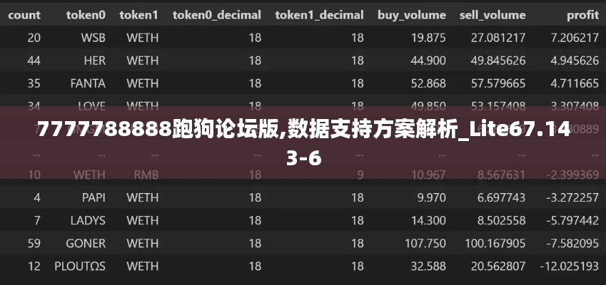 7777788888跑狗论坛版,数据支持方案解析_Lite67.143-6