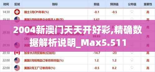 2004新澳门天天开好彩,精确数据解析说明_Max5.511
