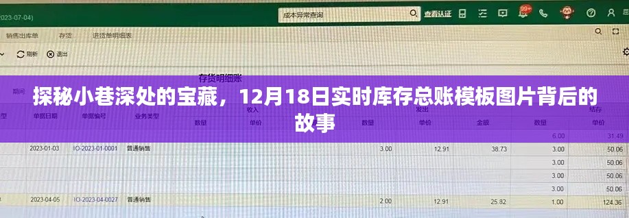 探秘小巷深处的宝藏,实时库存总账模板图片背后的故事揭秘