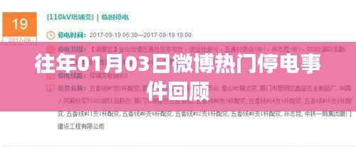 微博热门停电事件回顾,历年一月三日事件梳理