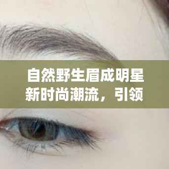 自然野生眉成明星新时尚潮流,引领美妆新风尚!
