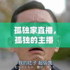 孤独家直播，孤独的主播 