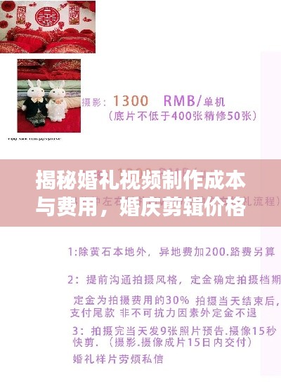 揭秘婚礼视频制作成本与费用,婚庆剪辑价格全解析