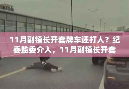 11月副镇长套牌车打人事件曝光,纪委介入调查重塑公信