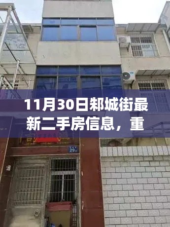 11月30日邾城街二手房市场最新动态,全面揭秘与最新房源一网打尽