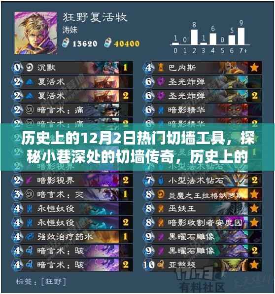 探秘十二月二日历史上的切墙传奇,热门工具与神秘小店的传世故事