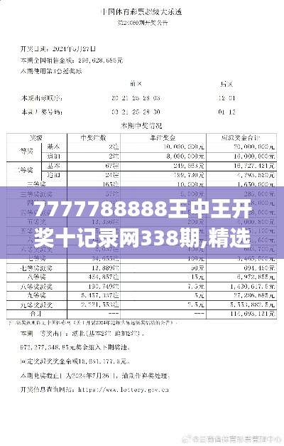 7777788888王中王开奖十记录网338期,精选解读100%精准_限量款86.390-6