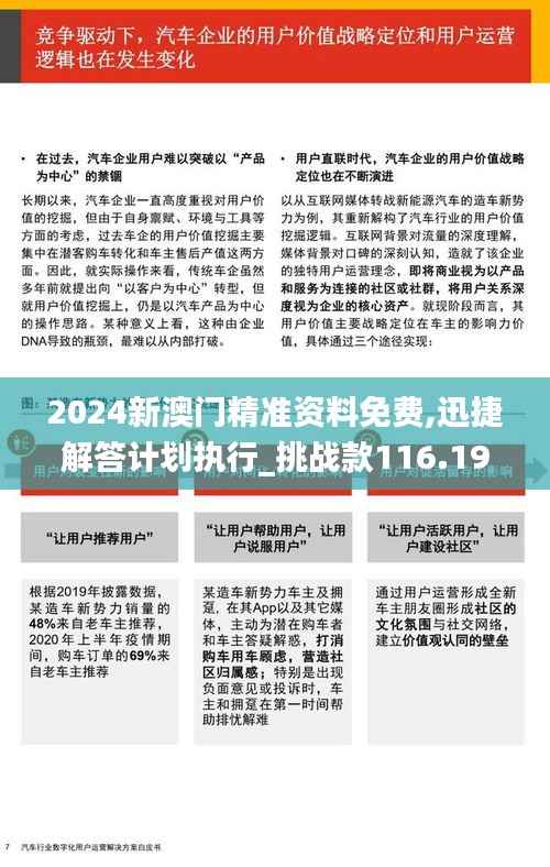 2024新澳门精准资料免费,迅捷解答计划执行_挑战款116.198-3