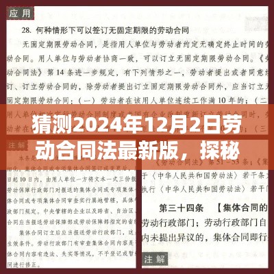 探秘小巷深处的特色小店,预测2024年劳动合同法的最新动态与风向变化