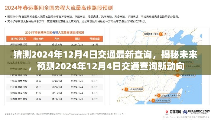 揭秘未来交通动向,预测2024年12月4日交通查询最新发展动态
