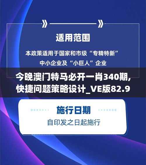 今晚澳门特马必开一肖340期,快捷问题策略设计_VE版82.953-5