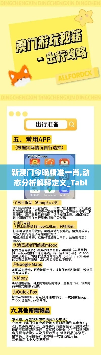 新澳门今晚精准一肖,动态分析解释定义_Tablet90.887