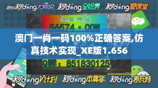 澳门一肖一码100%正确答案,仿真技术实现_XE版1.656