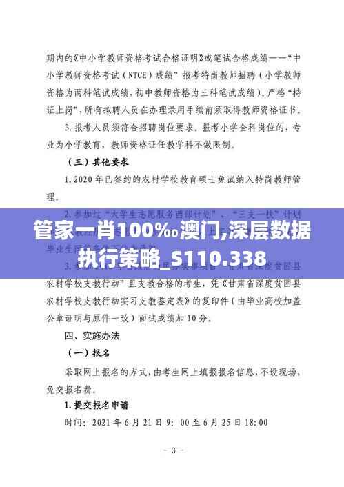 管家一肖100‰澳门,深层数据执行策略_S110.338