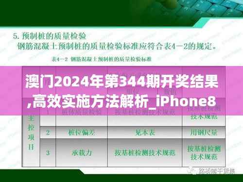 澳门2024年第344期开奖结果,高效实施方法解析_iPhone8.139