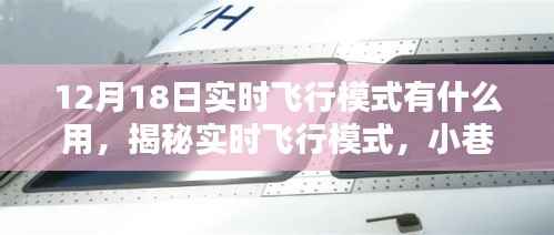 揭秘实时飞行模式与小巷深处的特色小店,探索未知世界的独特魅力