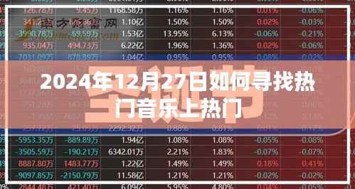 揭秘,如何抓住热门音乐,上热门技巧全解析