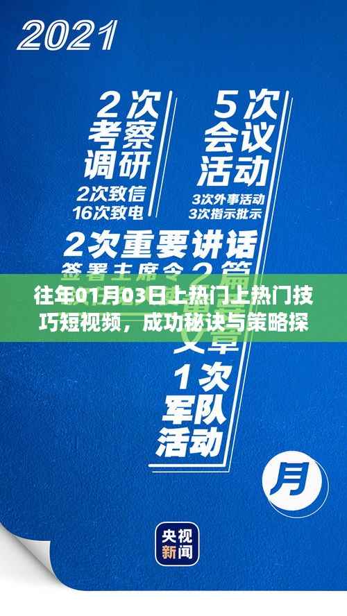 短视频热门技巧分享,成功秘诀与策略探讨