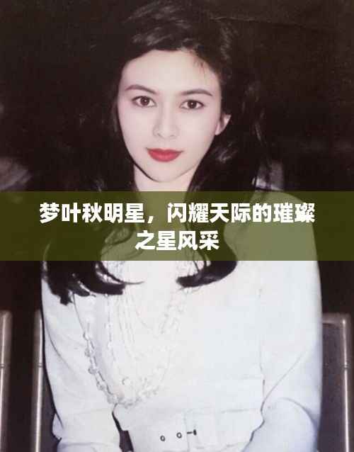 梦叶秋明星,闪耀天际的璀璨之星风采