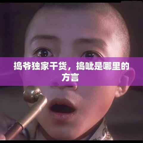 捣爷独家干货,捣呲是哪里的方言