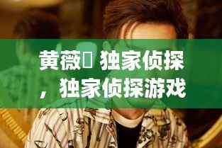 黄薇渟 独家侦探,独家侦探游戏
