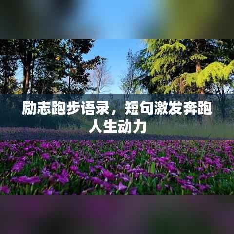 励志跑步语录,短句激发奔跑人生动力