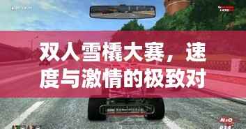 双人雪橇大赛,速度与激情的极致对决!