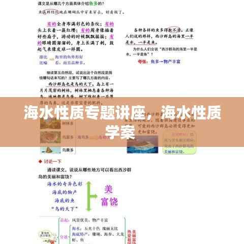 海水性质专题讲座,海水性质学案