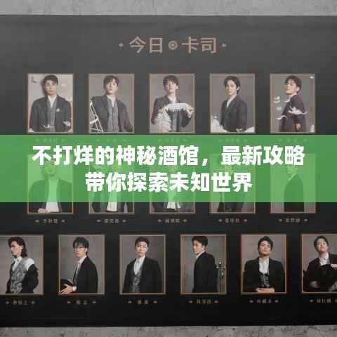 不打烊的神秘酒馆,最新攻略带你探索未知世界
