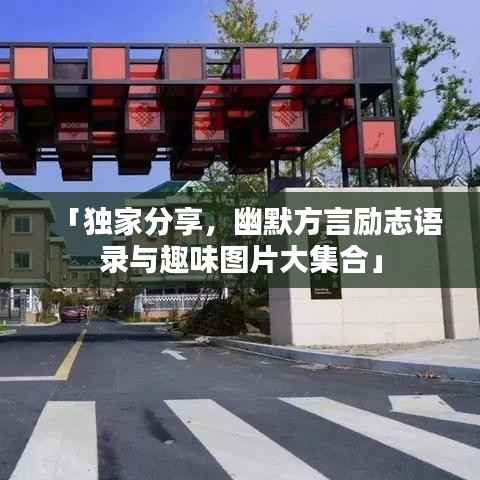 「独家分享，幽默方言励志语录与趣味图片大集合」