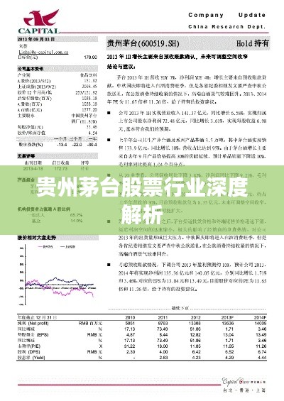 贵州茅台股票行业深度解析