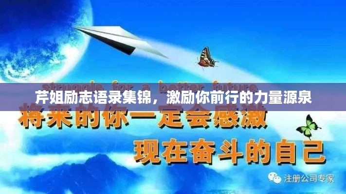 芹姐励志语录集锦，激励你前行的力量源泉