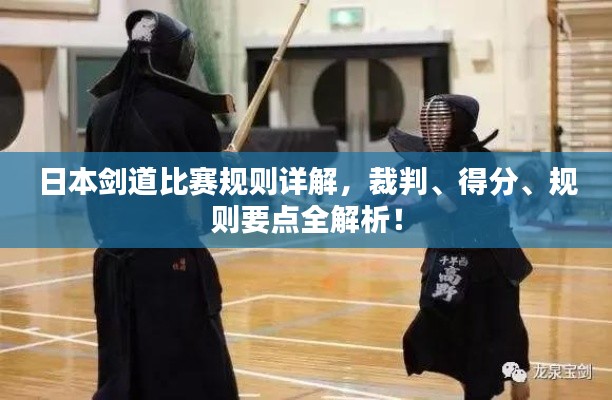 日本剑道比赛规则详解,裁判、得分、规则要点全解析!